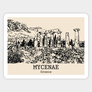 Mycenae - Greece Magnet